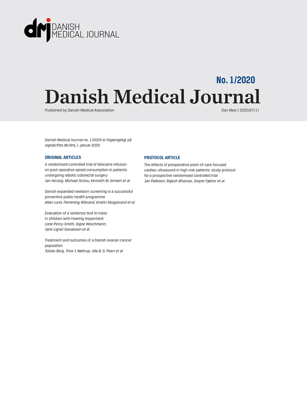 DMJ 1/2020