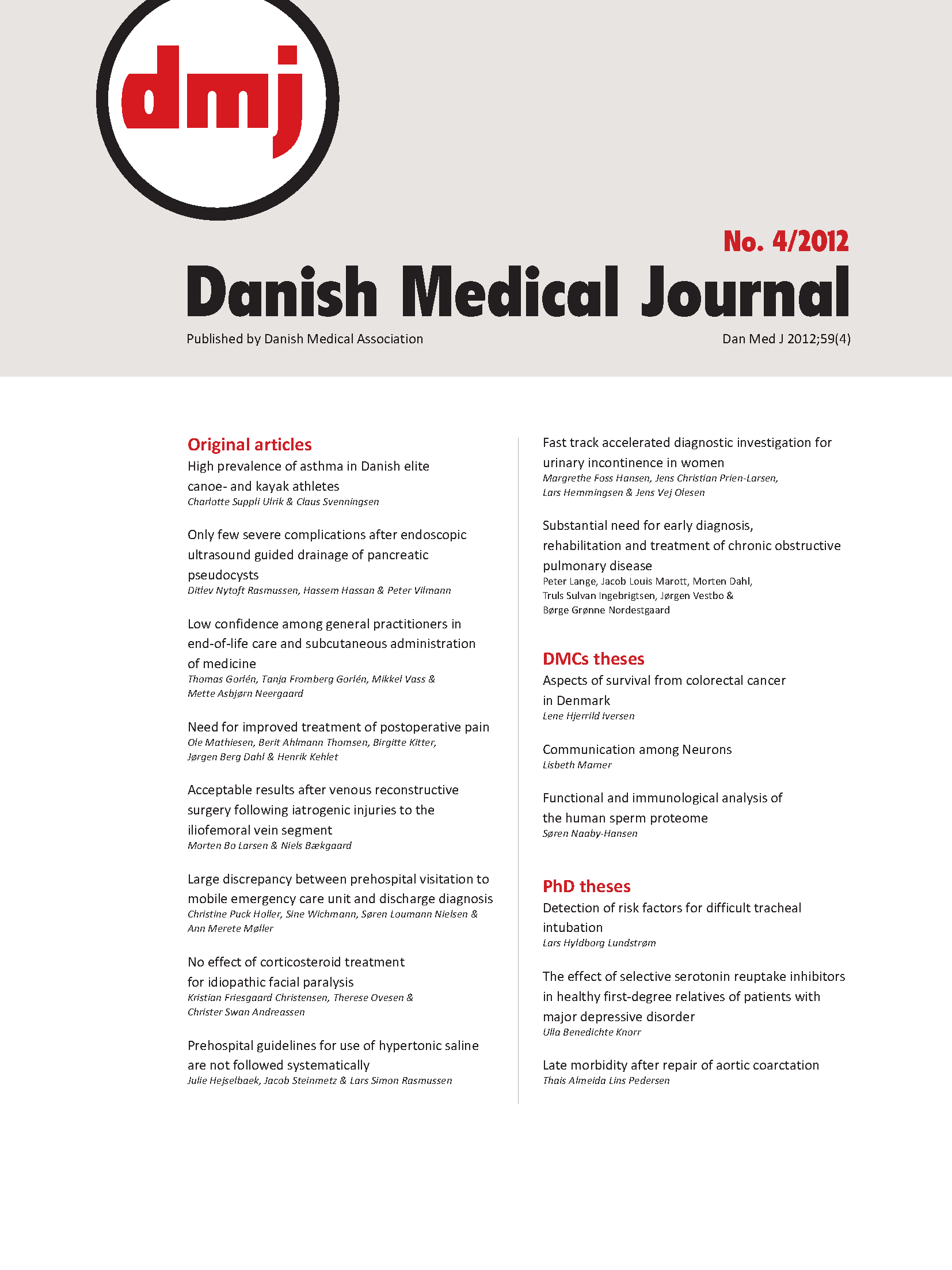 DMJ 4/2012