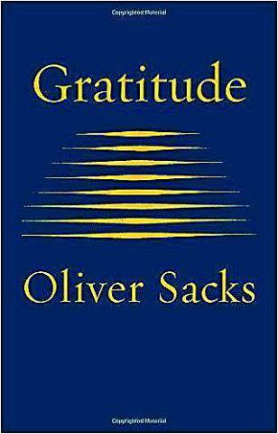 Oliver Sacks, »Gratitude«, 64 sider, Knopf Canada, 2015 