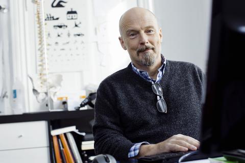 Praktiserende læge og formand for DSAM, Anders Beich. Foto: Claus Boesen.