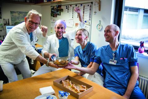 Anæstisiologisk afdeling på OUH- Kåret til landets bedste uddannelsessted. Foto: Heidi Lundsgaard