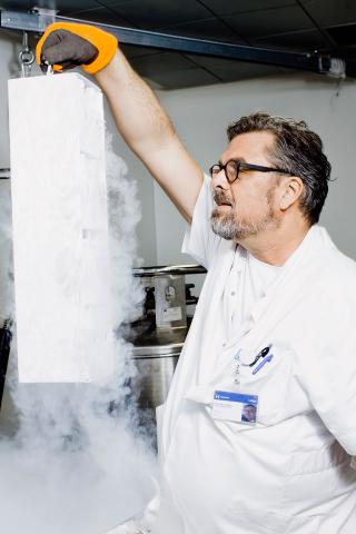 Klinik for Vækst og Reproduktion har overvåget unge mænds sædkvalitet siden 1996. Foto: Claus Boesen