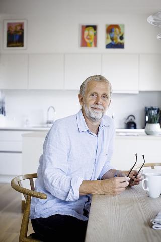 Selvom Jakob Trier Møller er ude af Rigshospitalet, er han ikke ude af debatten. Han vil blive ved med at sige sin mening, ligesom han altid har gjort. Foto: Claus Boesen.