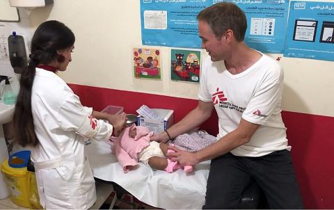 Rasmus Schou Christensen føler stor lægefaglig tilfredsstillelse ved at være udsendt.