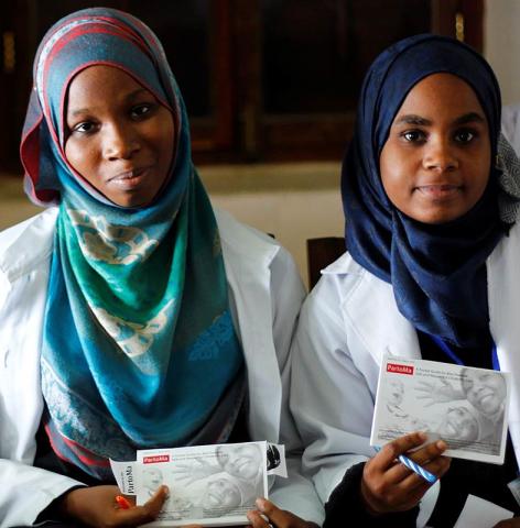 Nanna Maaløes ph.d.-projekt indebærer blandt andet træningseftermiddage, hvor personale kommer i deres fritid for at blive undervist. Foto: Nanna Maaløe.