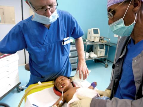 Søren har indledt et spædbarn sammen med den lokale anæstesisygeplejerske. Foto: Søren Walther-Larsen