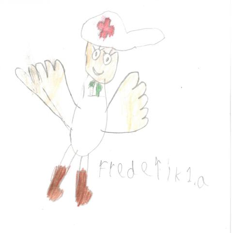 Illustration: Frederik, 7 år
