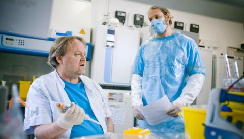 Jens Bukh og de øvrige forskere i den internationale gruppe er kendt for at udvikle eksperimentelle systemer. Foto: Claus Boesen 