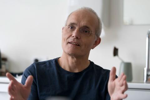 Martin Bach Jensen, praktiserende læge i Sæby i Vendsyssel. Foto: Michael Bo Rasmussen / Baghuset