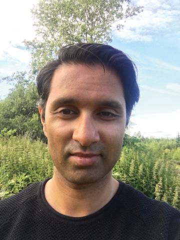 Imran Rashid i sommerlandet (selfie)
