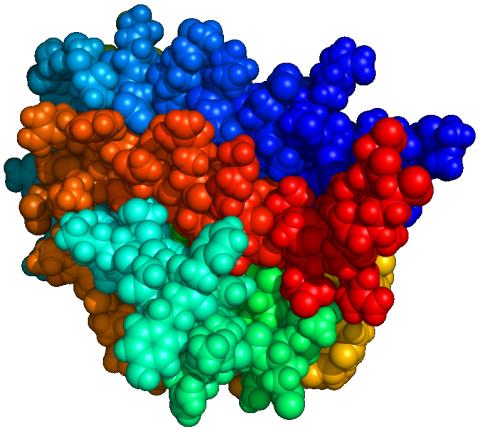 Erytropoietinmolekyle.